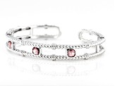 Judith Ripka Rose Bella Luce® Diamond Simulant Rhodium Over Sterling Silver Phoenix Cuff Bracelet