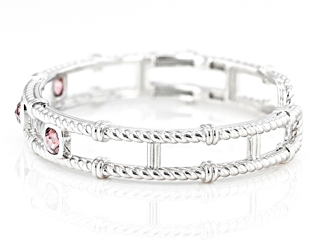 Judith Ripka Rose Bella Luce® Diamond Simulant Rhodium Over