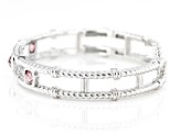 Judith Ripka Rose Bella Luce® Diamond Simulant Rhodium Over Sterling Silver Phoenix Cuff Bracelet