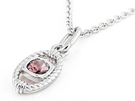 Judith Ripka Cubic Zirconia Rhodium Over Sterling Silver Phoenix Pendant with Chain