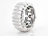 Judith Ripka Cubic Zirconia Rhodium Over Sterling Silver Haute Collection Ring