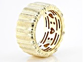 Judith Ripka Cubic Zirconia 14k Gold Clad Haute Collection Ring