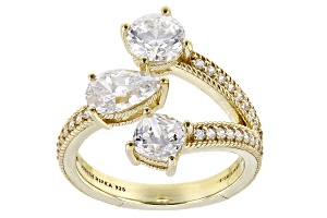 Judith Ripka Cubic Zirconia Accents 14k Gold Clad Verona Judith Ripka Cubic Zirconia Accents 14k Gold Clad Verona