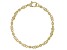 Judith Ripka Haute Collection Cubic Zirconia 14k Gold Clad Rolling Tennis Bracelet 4.00ctw