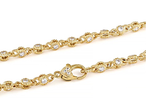 Judith Ripka Haute Collection Cubic Zirconia 14k Gold Clad