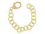 Judith Ripka Cubic Zirconia Rhodium Over Sterling Silver 4