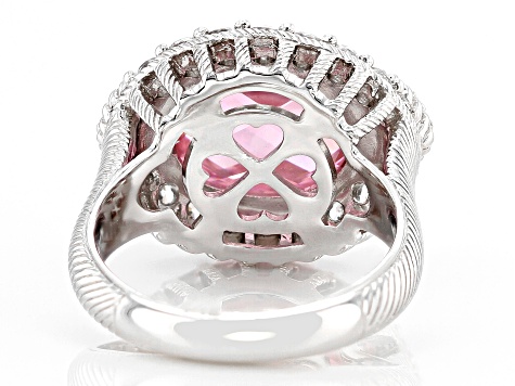 Judith Ripka shops JR Pink Sterling Silver Ring