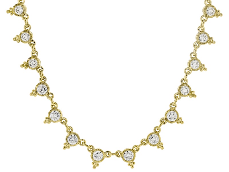Judith Ripka Haute Collection Cubic Zirconia 14k Gold Clad