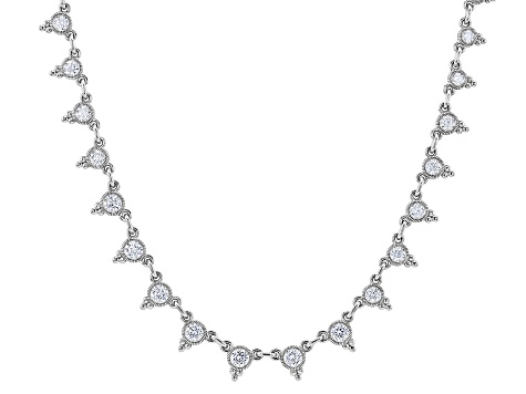 Drop Necklace Dew Sterling Silver Necklace Judith Ripka Cubic