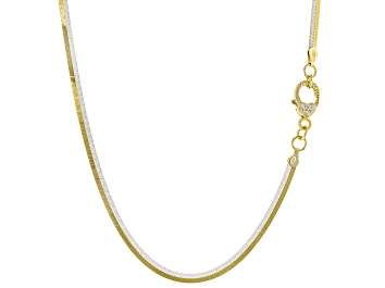 White Zircon Rhodium Over Sterling Silver Cat Necklace 0.44ctw