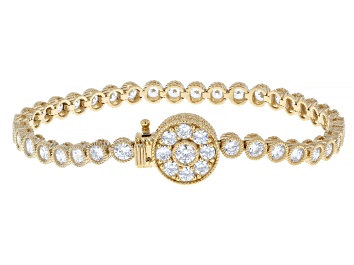 Judith Ripka Cultured Freshwater Pearl & Cubic Zirconia 14k Gold