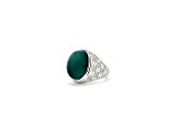 Judith Ripka Couture Ocean Reef Green Chalcedony Sterling Silver Ring ...