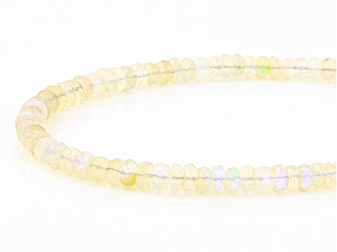 Opal Beads Ethiopian Opal 3-5MM Size AAA Grade October Birthstone Opal Beads Jewely Making Beads Faceted Beaded Necklace Welo opal Beads
