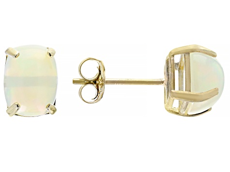 Multicolor Ethiopian Opal 10K Yellow Gold Stud Earrings 1.69ctw - JSA134 - Vimarsana News