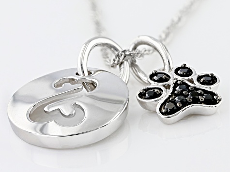 Personalized Paw Print Necklace | Walker Metalsmiths