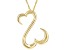 10k Yellow Gold Slide Pendant With 18" Singapore Chain