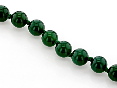 Green Onyx Endless Strand Bead Necklace