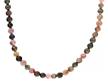 Picture of Multi-Color Multi Tourmaline Stretch Necklace