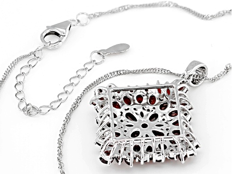 Vertical cascading pendant chain Necklace- JLTN0707 main image 1