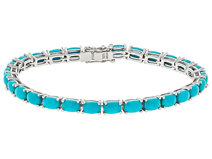 925 Silver Bracelet,Turquoise Bracelet, orders Turquoise, Tennis Bracelet, Turquoise Silver Jewelry, December Birthstones