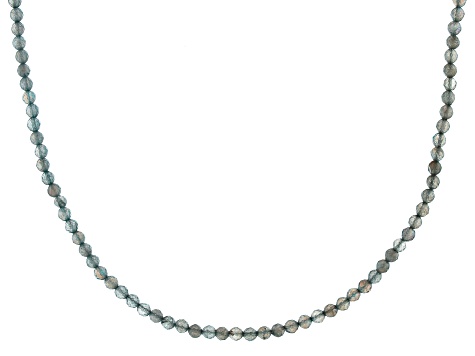 Gray Labradorite Endless Strand Necklace