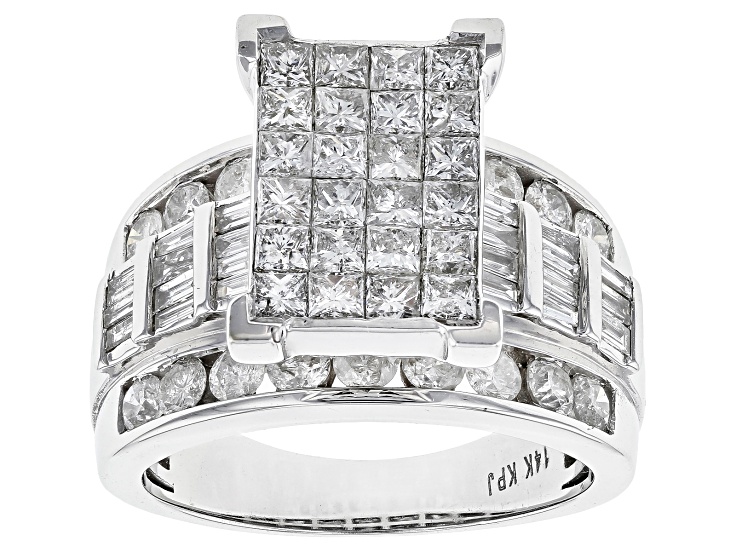 jtv white gold diamond rings