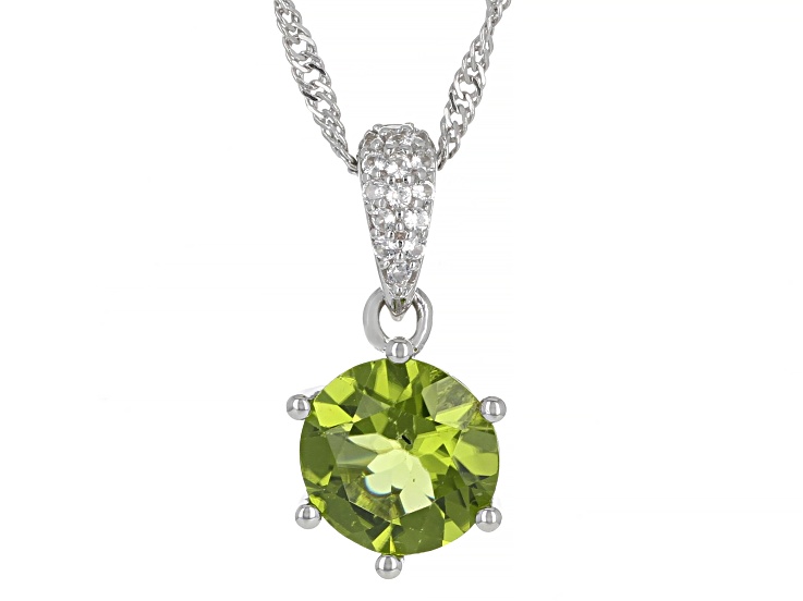 jtv peridot necklace