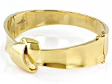 18K Yellow Gold Over Sterling Silver Knot Bracelet