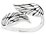 Rhodium Over Sterling Silver Ring