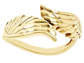 18k Yellow Gold Over Sterling Silver Ring