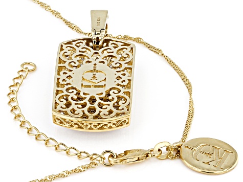 Louis Vuitton Dog Tag White Gold Pendant Necklace – Opulent Jewelers