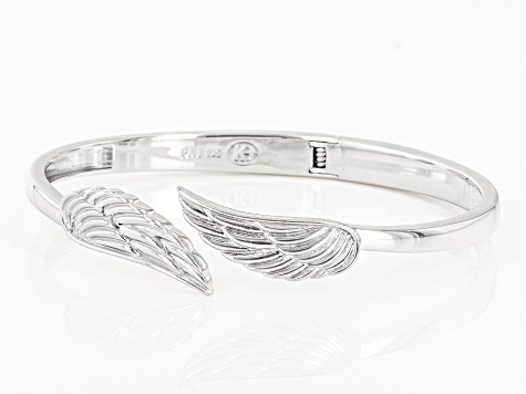 Orli Jewellery | Angel wing and crystal beads bracelet