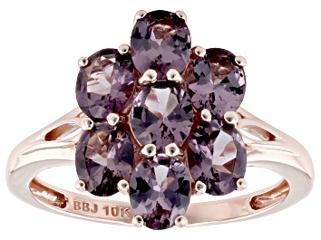 Picture of Purple Spinel 10k Rose Gold Ring 2.26ctw