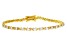 White Lab-Grown Diamond H SI 14k Yellow Gold Over Sterling Silver Tennis Bracelet 2.50ctw