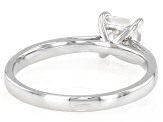 Princess Cut White Lab-Grown Diamond H SI1 10K White Gold Solitaire Ring 0.95ct