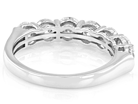 White Lab-Grown Diamond H SI1 10K White Gold Band Ring 2.00ctw