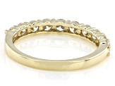 White Lab-Grown Diamond H SI1 10K Yellow Gold Ring 1.00ctw