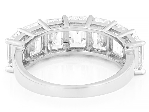 White Lab-Grown Diamond H SI1 14k White Gold Band Ring 5.00ctw