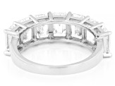 White Lab-Grown Diamond H SI1 14k White Gold Band Ring 5.00ctw