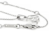 Certified Pear Shape Lab-Grown Diamond F VS2 Platinum Solitaire Pendant With Cable Chain 1.00ct