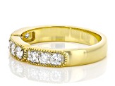 Lab-Grown Diamond G-H VS 14K Yellow Gold Over Sterling Silver Band Ring 0.50ctw