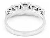 White Lab-Grown Diamond H SI1 10K White Gold Ring 2.00ctw