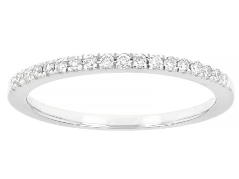 Lab-Grown Diamond F-G VS Rhodium Over Sterling Silver Halo Ring With Band 1.45ctw