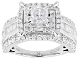 Lab-Grown Diamond H SI2 10K White Gold Ring 2.00ctw
