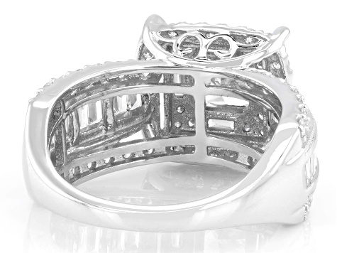 Lab-Grown Diamond H SI2 10K White Gold Ring 2.00ctw
