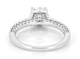 Round White Lab-Grown Diamond F VS2 14K White Gold Ring 1.50ctw