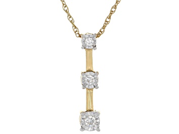 White Zircon Rhodium Over Sterling Silver Heart Necklace 1.38ctw