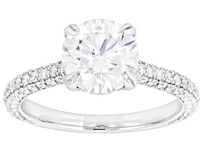 White Lab-Grown Diamond H SI2 14K White Gold Ring 2.75ctw