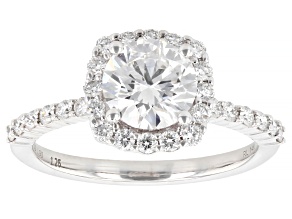 White Lab-Grown Diamond H SI1 14K White Gold Ring 1.75ctw