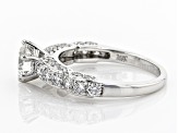White Lab-Grown Diamond 14K White Gold Engagement Ring 1.72ctw